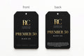 Robertson Collective Premier Hanging Air Freshener – Black Ice Scent | Luxury Automotive Fragrance Tag